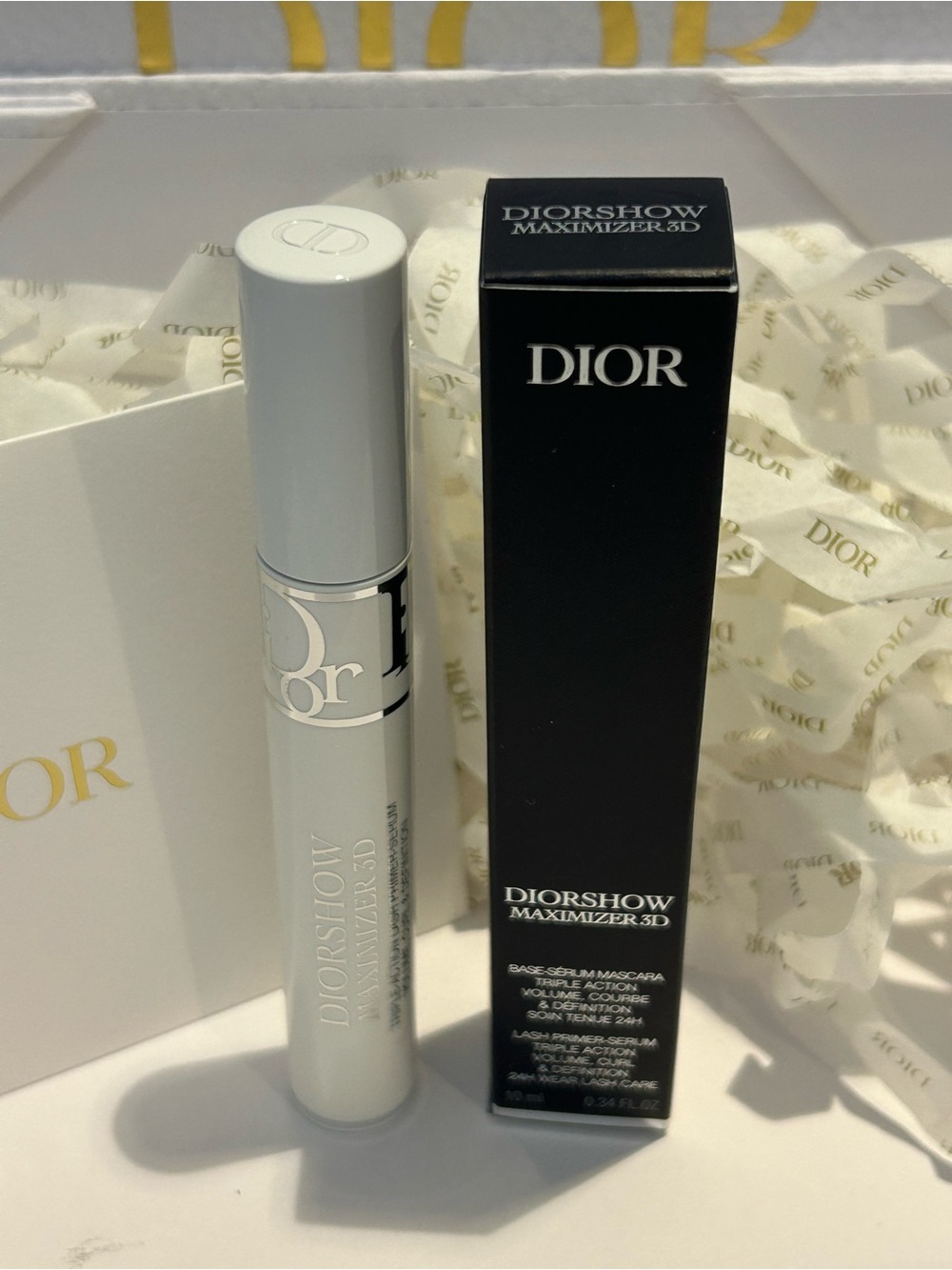 DIOR Diorshow Maximizer 3D Lash Primer & Serum NIB